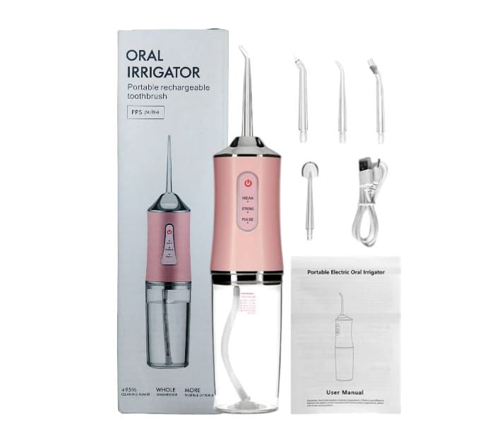 IRRIGADOR ORAL ANTISARRO RECARGABLE
