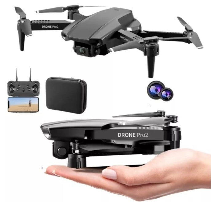 DRONE - 2 CAMARAS  CON TECNOLOGÍA MILITAR